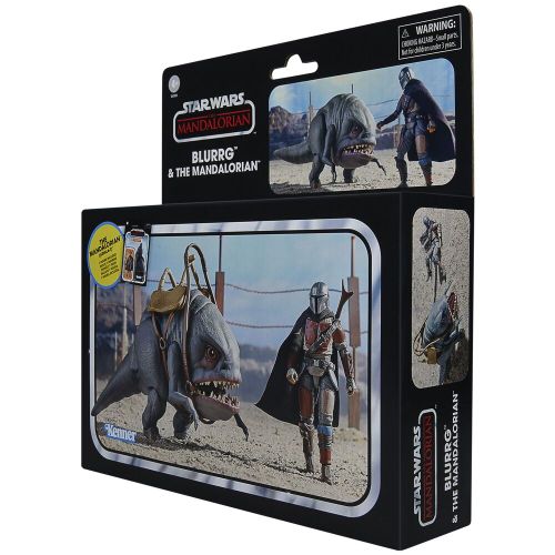 Star Wars The Mandalorian - Blurrg i Mandalorian set 2 figure 9,5 cm slika 15