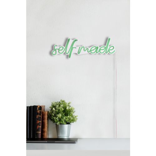 Wallity Ukrasna plastična LED rasvjeta, Self Made - Green slika 4