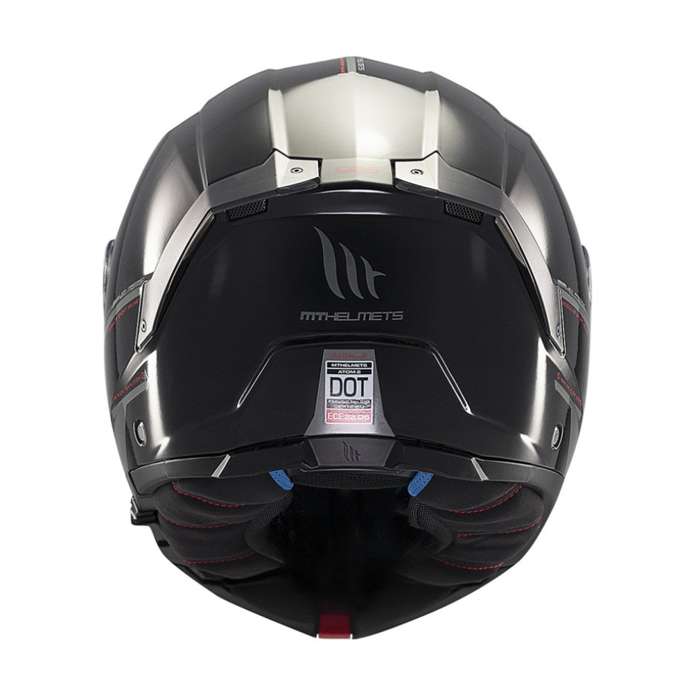 MT Helmets Atom 2 SV Solid A1 Gloss Black slika 6