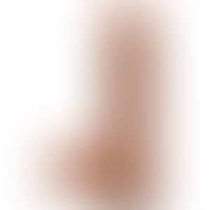 Doc Johnson Perfect D - Realistični ULTRASKYN dildo s kuglicama - 7 / 18 cm