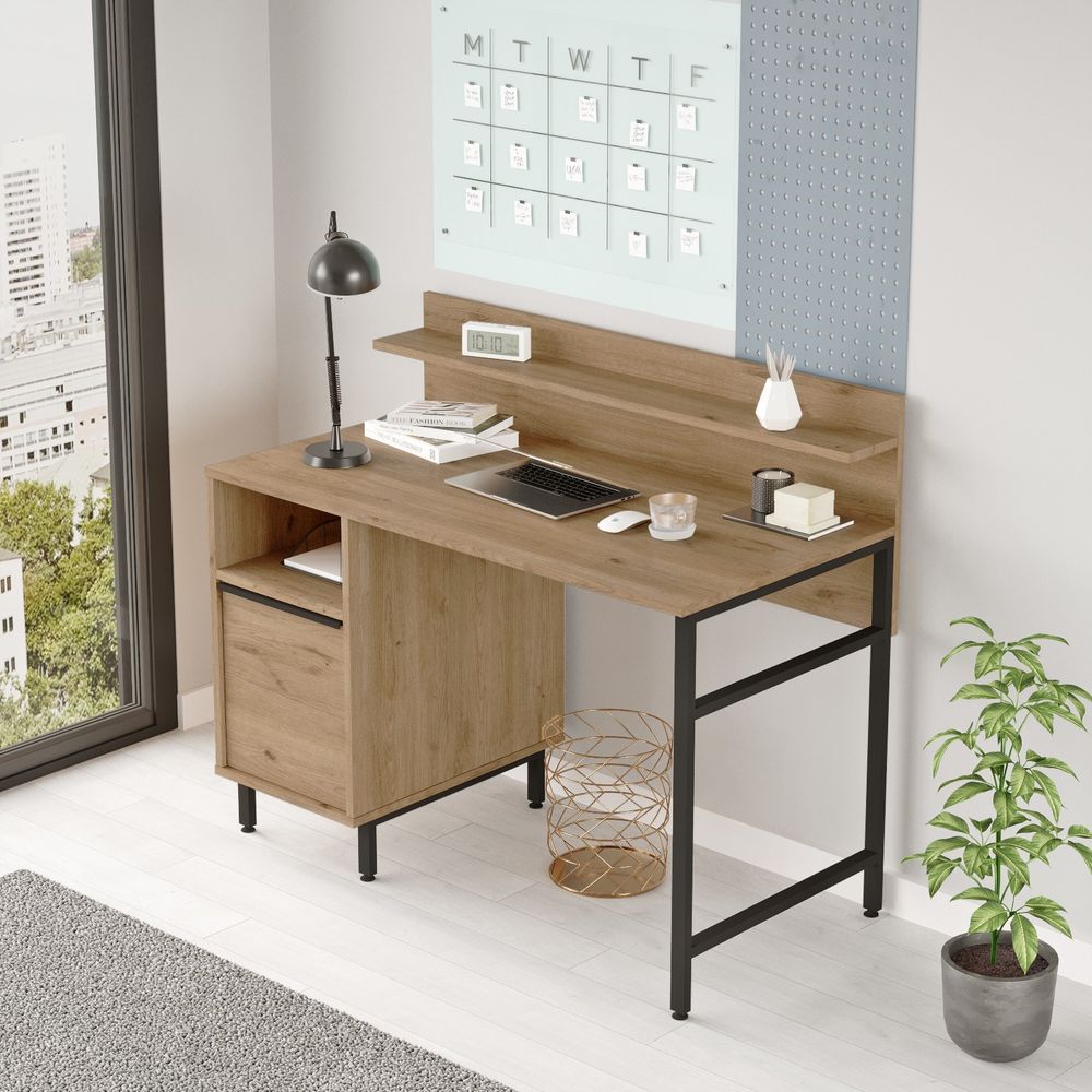 On16-S Walnut Radni Sto slika 2