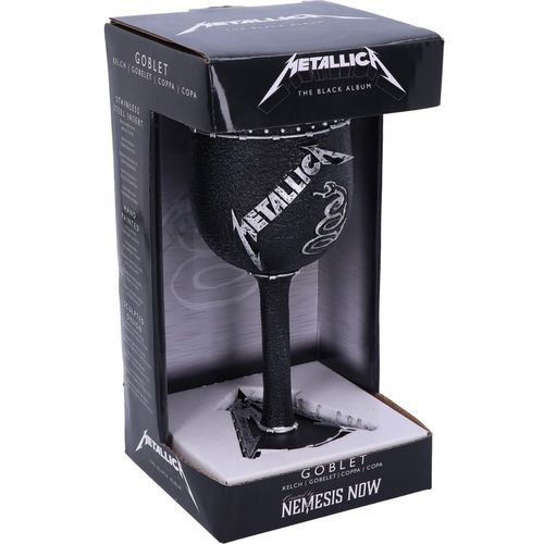 Nemesis Now Metallica - The Black Album Goblet 18cm slika 6