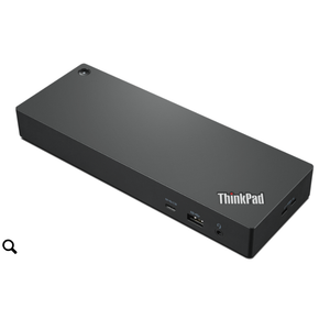 Lenovo Think 40B00300EU ThinkPad Thunderbolt 4 Dock Workstation Dock- EU- 2x Thunderbolt, 2x DisplayPort, 1x HDMI, 4x USB 3.1 Gen 2 (1 always-on), 1x USB-C 3.2 Gen 2, 1 x Combo Audio Jack, 1 x Gigabit Ethernet, Thunderbolt 4 Passive Split Cable, 300W AC adapter