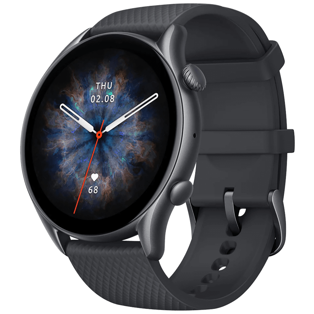 Xiaomi SAT pametni, 1.45" AMOLED, vodootporan 5ATM, BT - Amazfit GTR 3 Pro Infinite Black slika 1