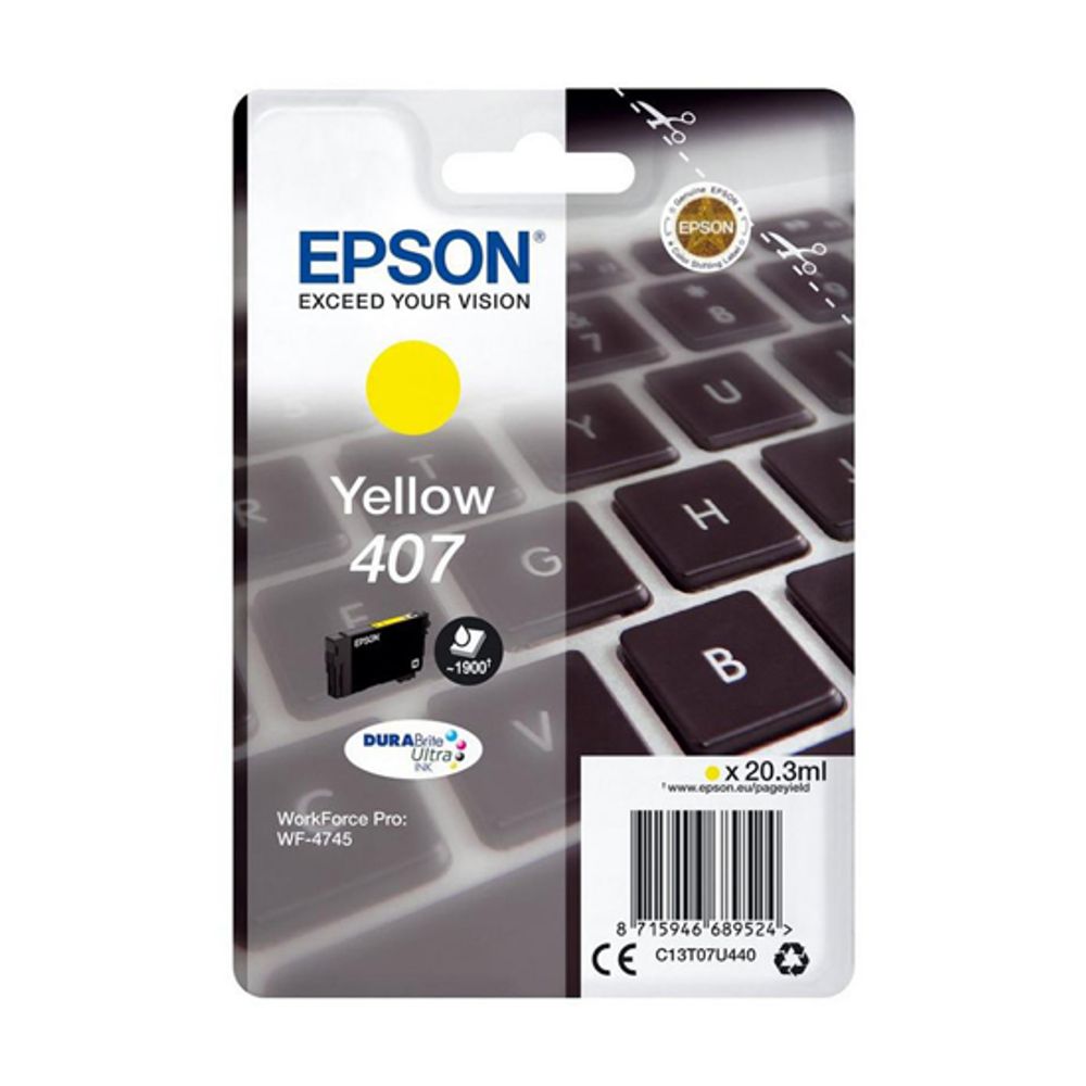 Epson Tinta WF-4745 L Yellow slika 1