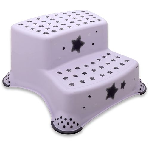 LORELLI DOUBLE STEP STOOL Pomoćna Stepenica za Dijete Stars White slika 2