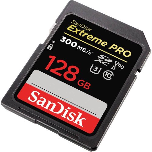 SanDisk Extreme PRO SDXC 128GB - do 300MB/s, UHS-II, Class 10, U3, V90 slika 3