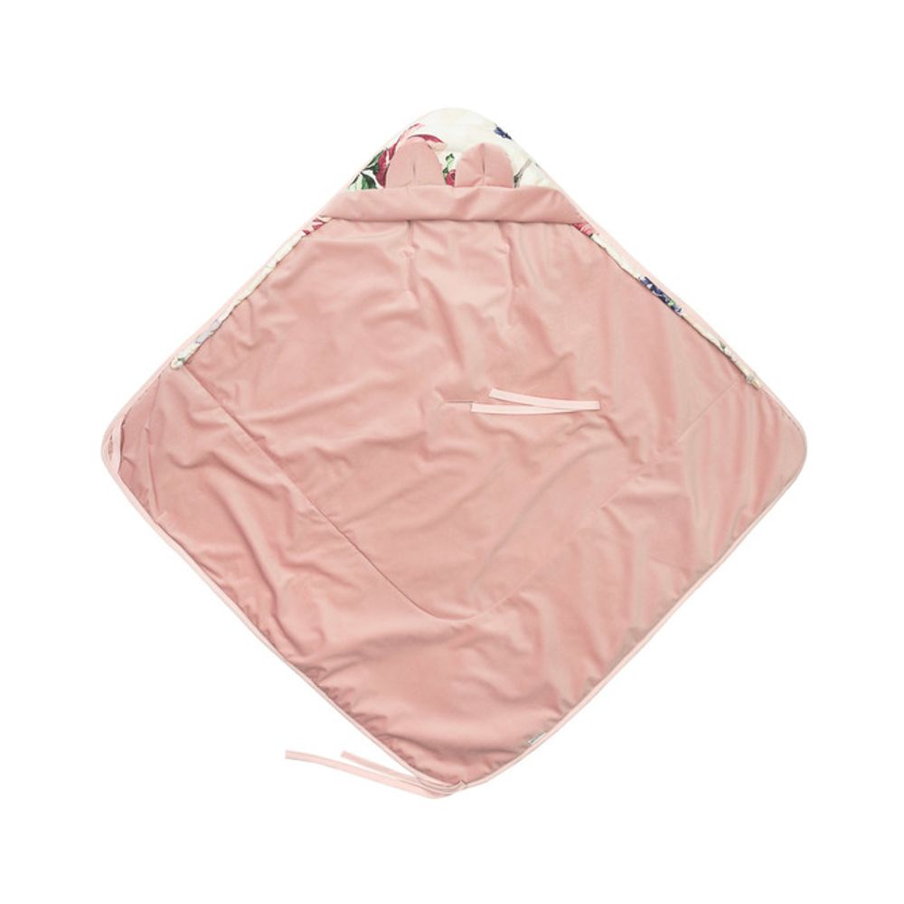 Baršunasti kolević previtač deka xl magnolia pink slika 2