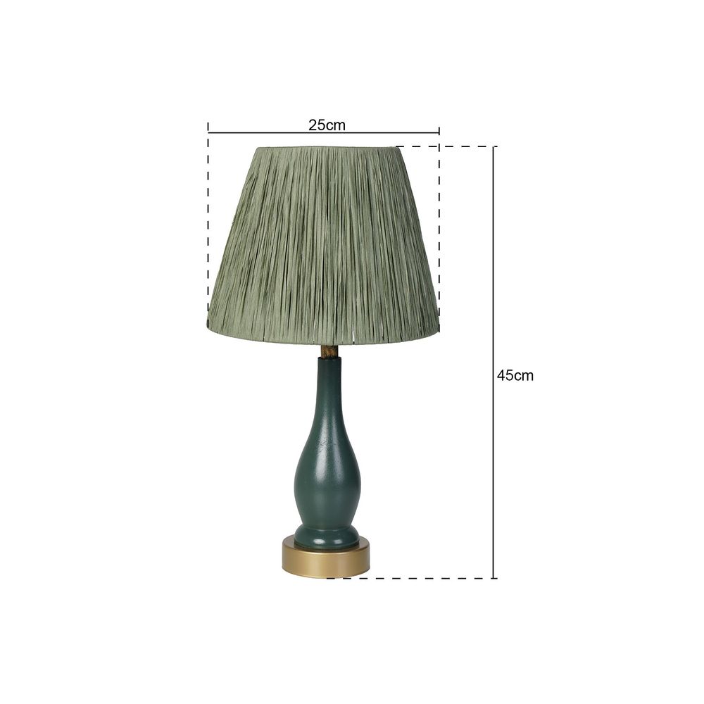 YL208 Khaki Zeleni Stočna Lampa slika 3