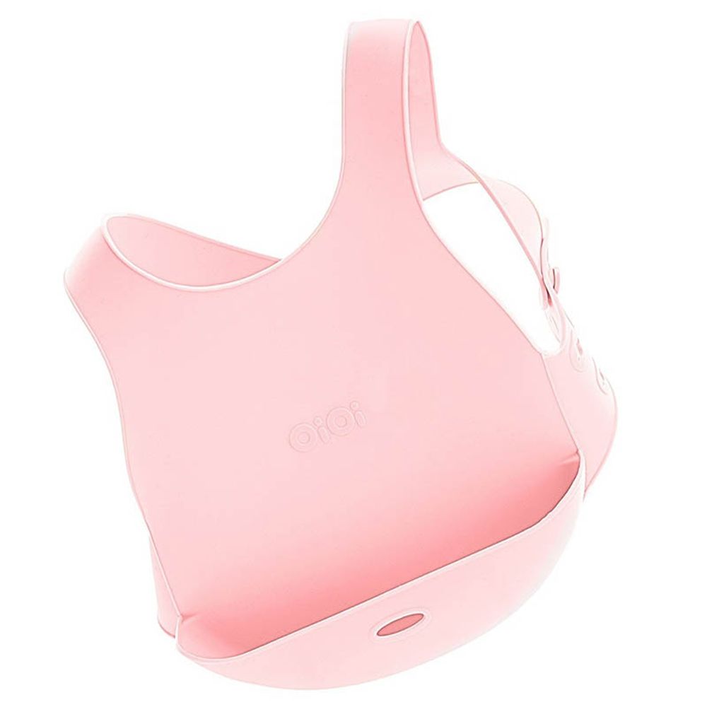 Minikoioi Silikonski siperak Flexi Bib, Rozi slika 1