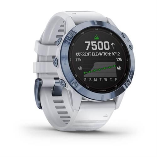 Garmin Fenix 6 PRO Solar Mineral blue slika 3