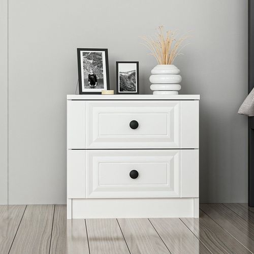 Kale - 4923 White Nightstand slika 2