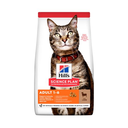 Hill's™ Science Plan Mačka Adult 1-6 s Janjetinom, 10kg slika 1