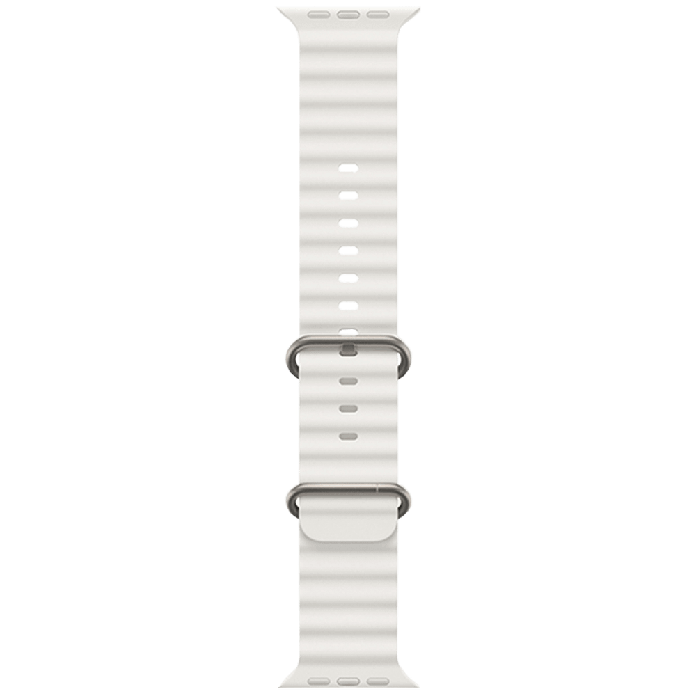 hoco. Silikonski remen za iWatch, 42/44/45/49mm, bijela - iWatch WA12 White slika 1