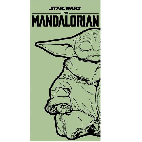 Star Wars Mandalorian pamučni ručnik za plažu slika 1