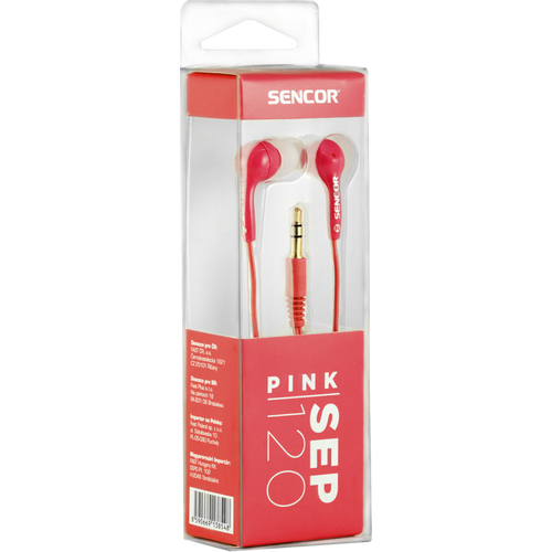 Sencor slušalice SEP 120 PINK slika 8
