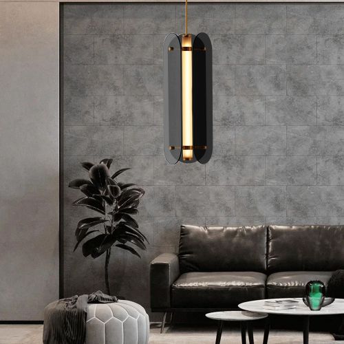 Lampa Viseća balck APP1676-CP Long slika 4