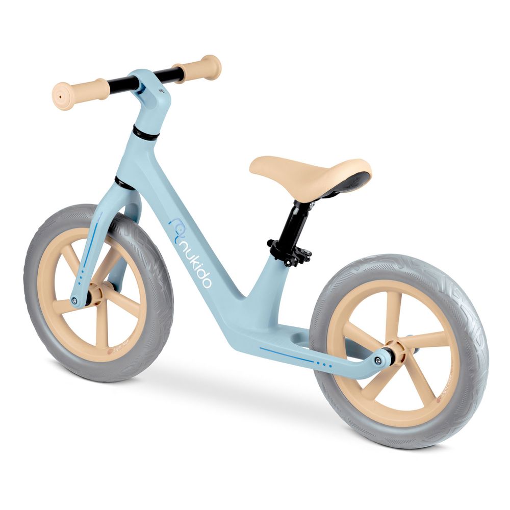 Nukido Light Flee bicikl bez pedala, plavo rozi slika 3