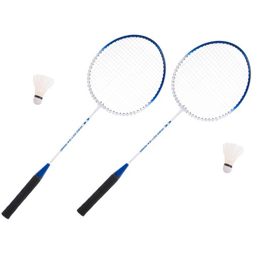 Set reketa za badminton u torbi plavi slika 4