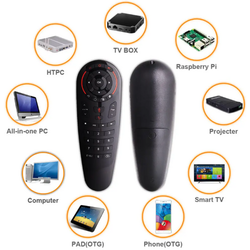 GMB-G30S AIR MOUSE Wireless Keyboard - Voice Universal Remote Control Gyro for Android tv box PC slika 2