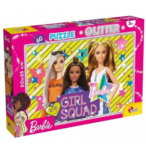 Slagalica Lisciani 60Pcs Barbie Glitter Girls Squad! Lisciani 81172 slika 1