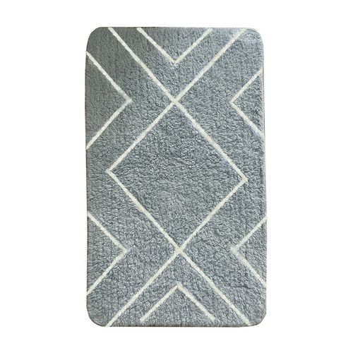 Longan - Grey Grey Bathmat Set (2 Pieces) slika 2