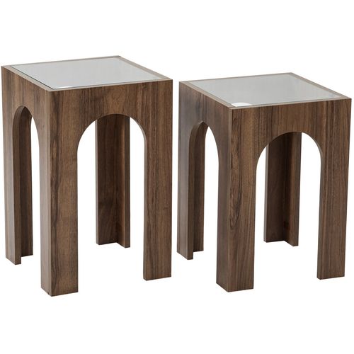 Seine 2 - Transparent, Walnut Transparent
Walnut Coffee Table Set slika 5