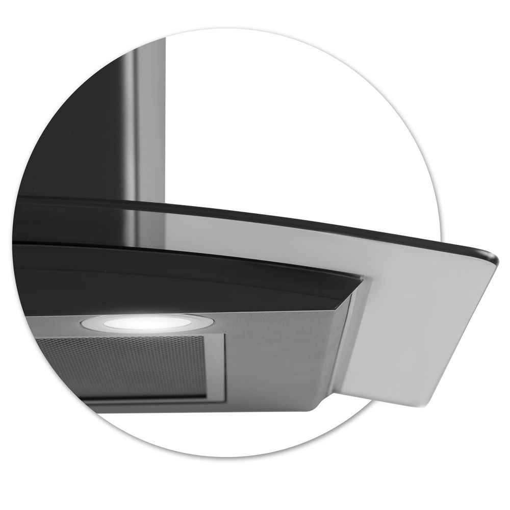 Berdsen BT-216 Crna kuhinjska napa 60 cm slika 4