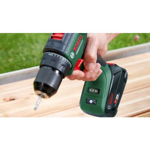 Bosch Univ.lDrill18V-60 aku buš-odvijač2x2,0Ah slika 4