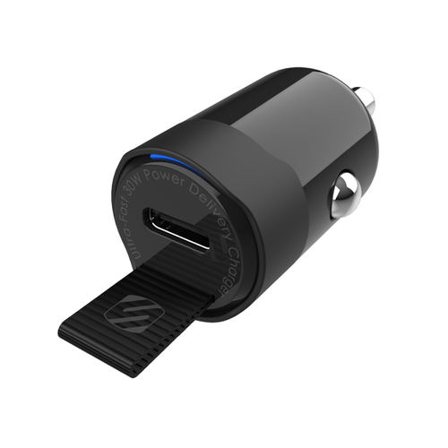 SCOSCHE, mini punjač za auto s USB-C napajanjem, 30W USB-C PD slika 1