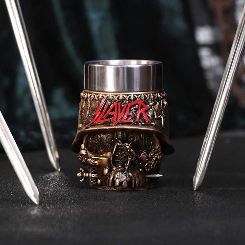 NEMESIS NOW SLAYER SKULL SHOT GLASS 9CM slika 7