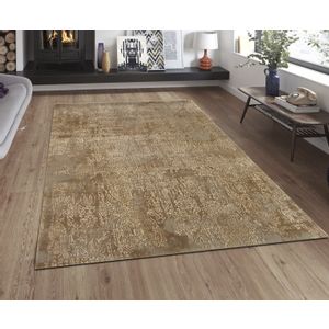 9258 - Brown Brown Hall Carpet (80 x 150)
