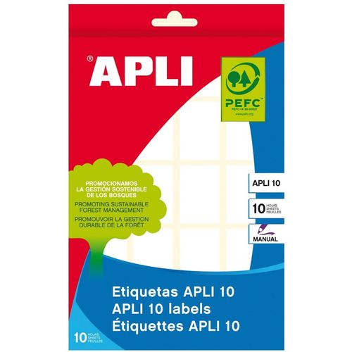 APLI Naljepnica 10L Za Ručni Ispis 22X32Mm 1644 slika 1