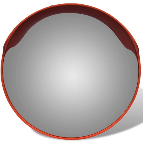 Konveksno vanjsko prometno ogledalo od PC plastike narančasto 45 cm slika 31