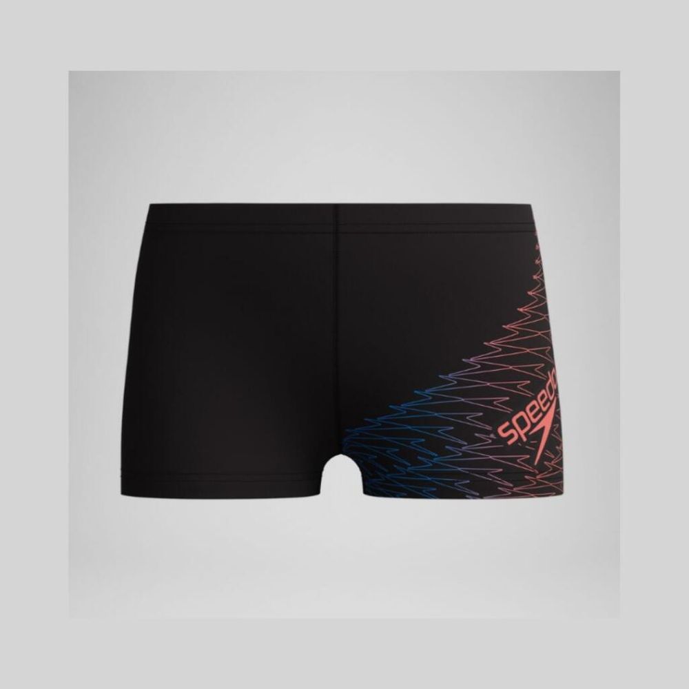 Speedo Dječije kupaće gaće MEDLEY LOGO AQUASHORT Red slika 1