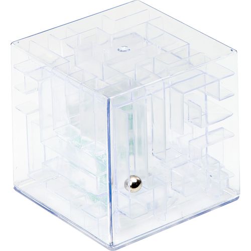 3D prozirni labirint kasica prasica 10cm slika 4