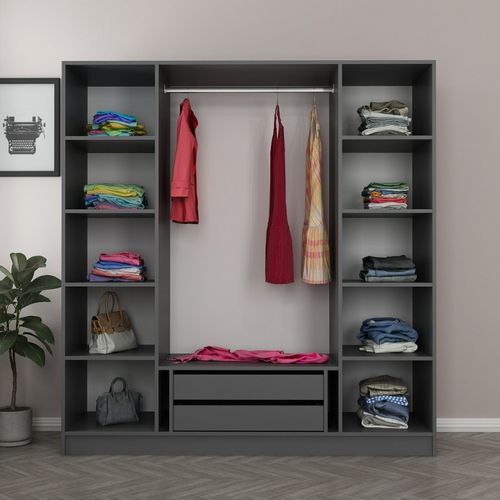 Kale - 5088 Anthracite Wardrobe slika 5