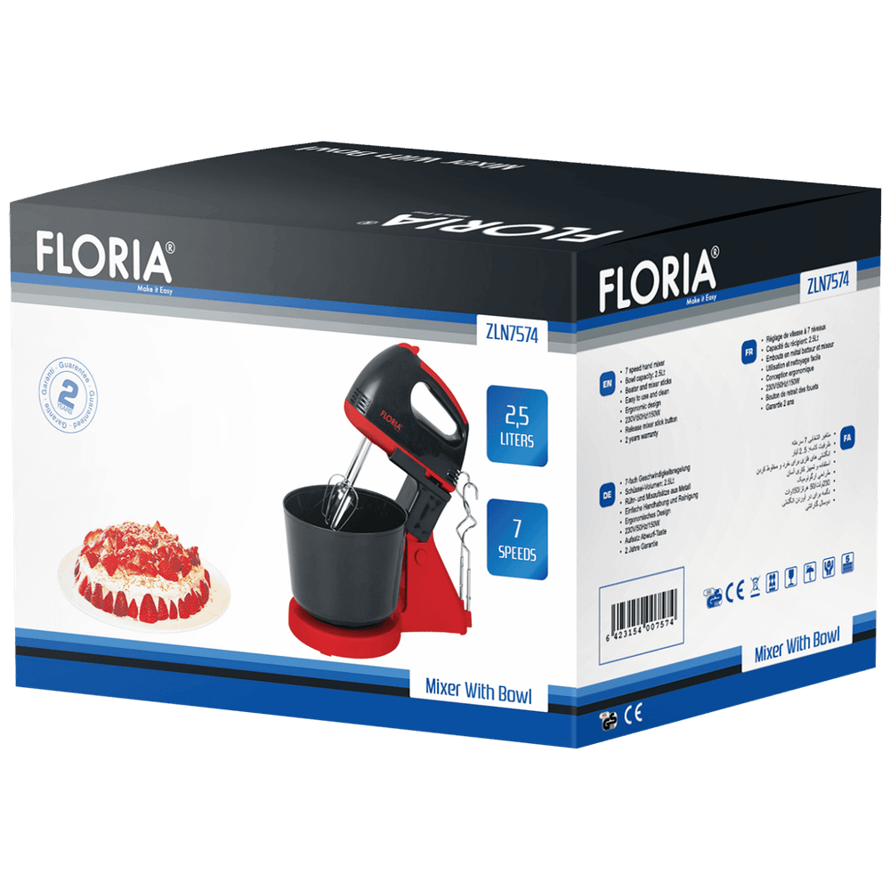 Floria Mikser sa posudom, 150 W - ZLN7574 slika 2