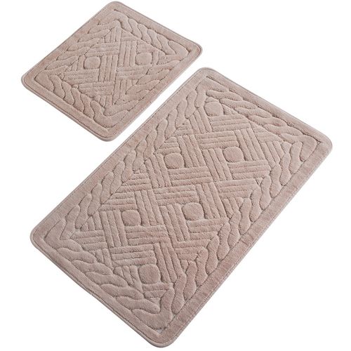 Daniel - Powder Multicolor Bathmat Set (2 Pieces) slika 2