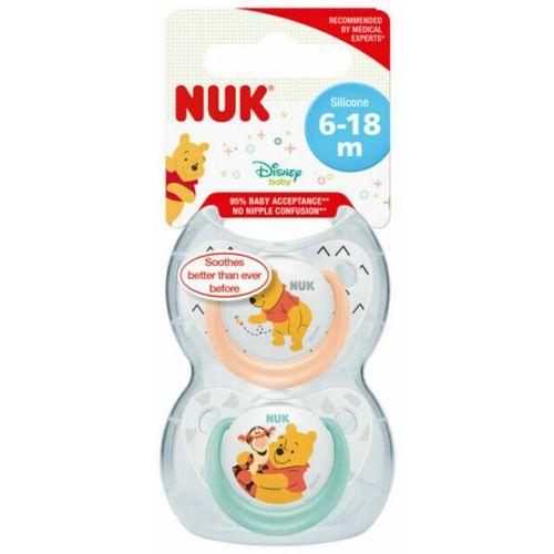 NUK duda varalica - silikon disney winnie 6-18m 2/1 10736123 slika 1