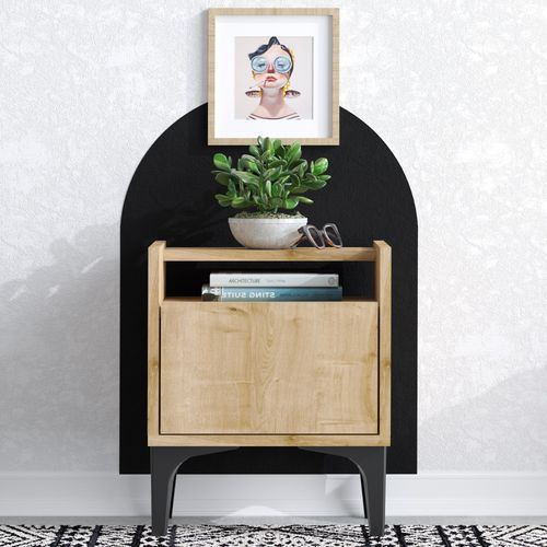 Zeze Walnut
Black Nightstand slika 1