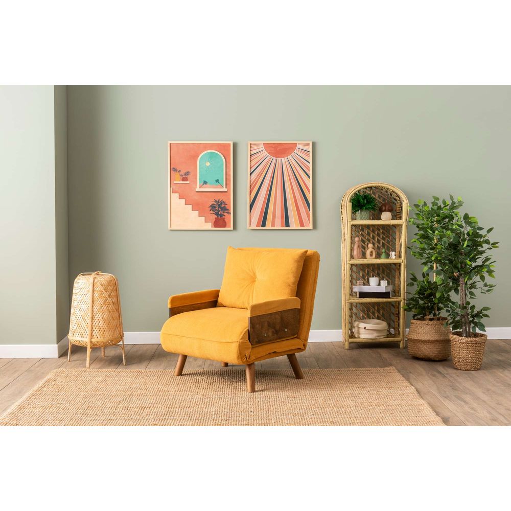Sofa na jednom sjedalu Cosmo Single - Bohemian Mustard slika 2