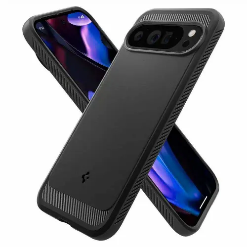 Spigen Rugged Armor maska za GOOGLE Pixel 9 Pro XL – mat crna slika 4