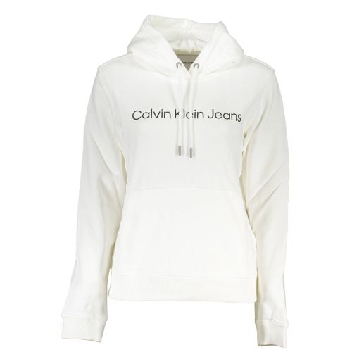 CALVIN KLEIN WOMEN'S ZIPLESS SWEATSHIRT WHITE slika 1