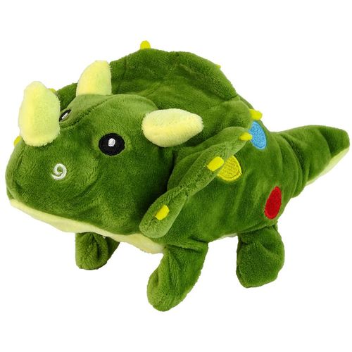 Interaktivni plišani dinosaur Triceratops, zeleni slika 2