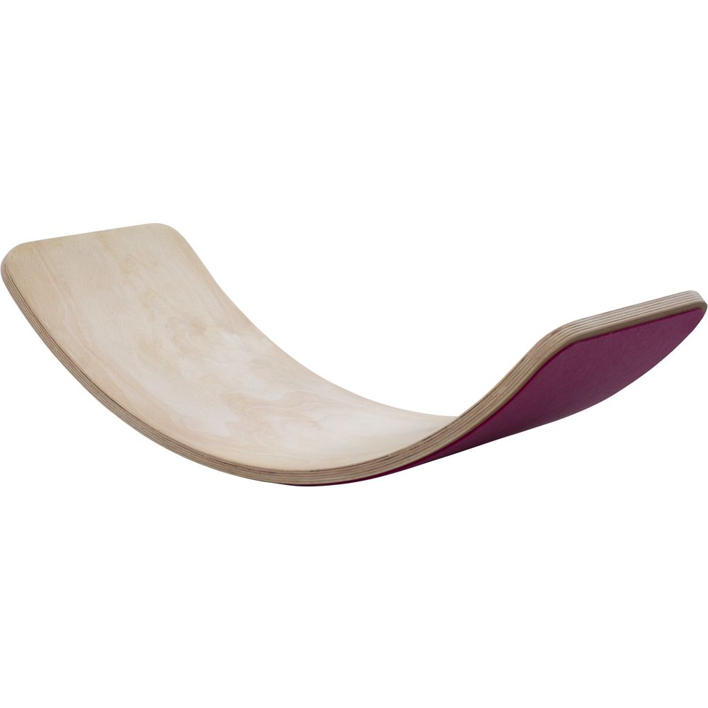 Wavy Balance Board - Prirodna i Roza Boja slika 4