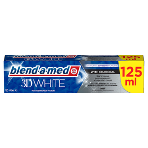 Blend a Med pasta za zube 3DW Charcoal 100+25ml