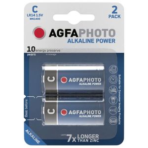 Agfa baterija alkalna 1,5V C LR14 pk2 