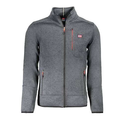 NORWAY 1963 MEN'S ZIP-UP SWEATSHIRT GREY slika 1