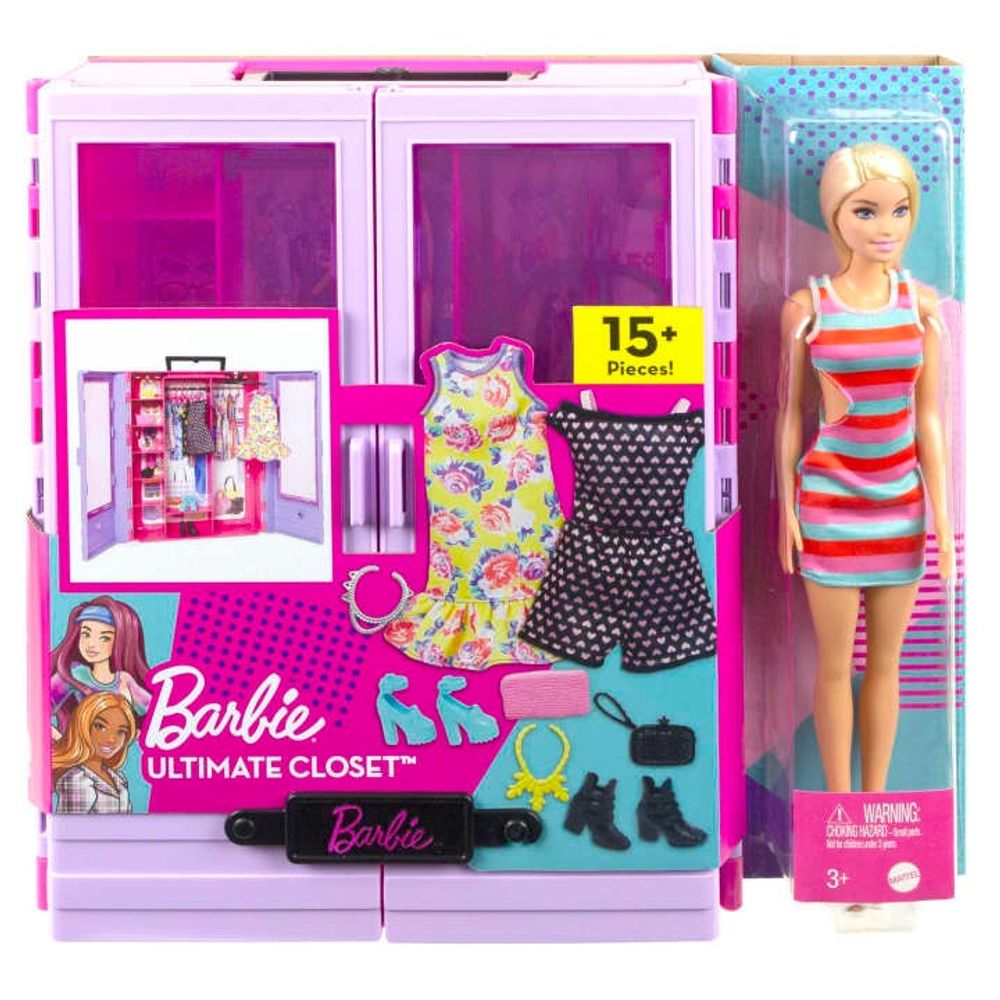 Barbie Ultimate Closet - Veliki ormar sa lutkom slika 6